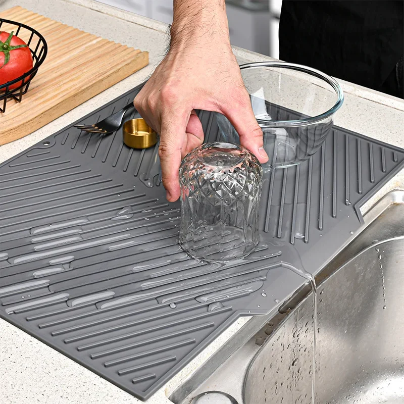 Silicone Tap Washer - Silikonowa mata do ociekacza naczyń, mata