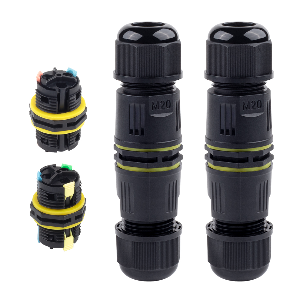 Push Fit Connector - 1 szt. IP68 M20 adapter złącza