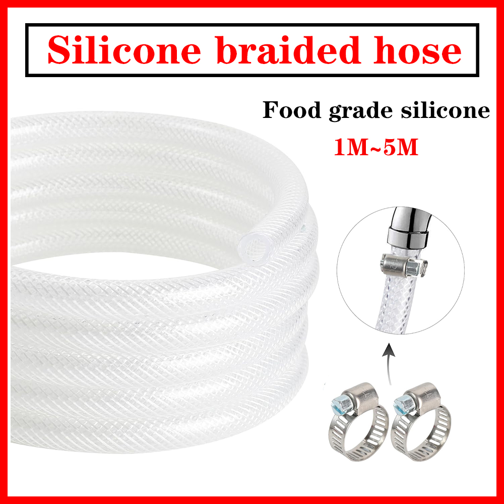 Flexible Hose Braided - Wysokociśnieniowe plecione przezroczyste rurki winylowe z