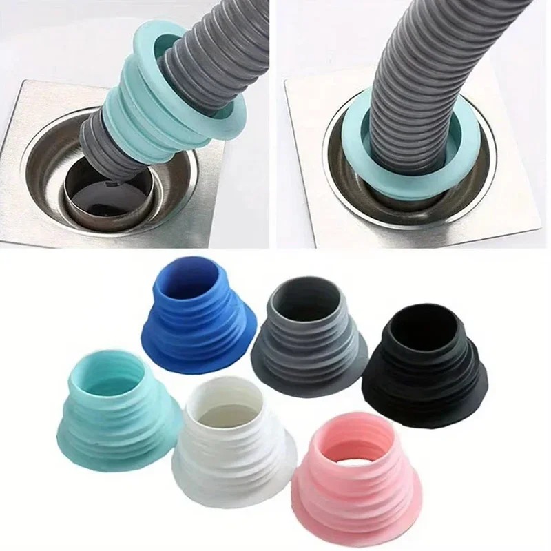 Drain Pipe Clip - Uszczelka do odpływu, wodoodporny pierścień uszczelniający,