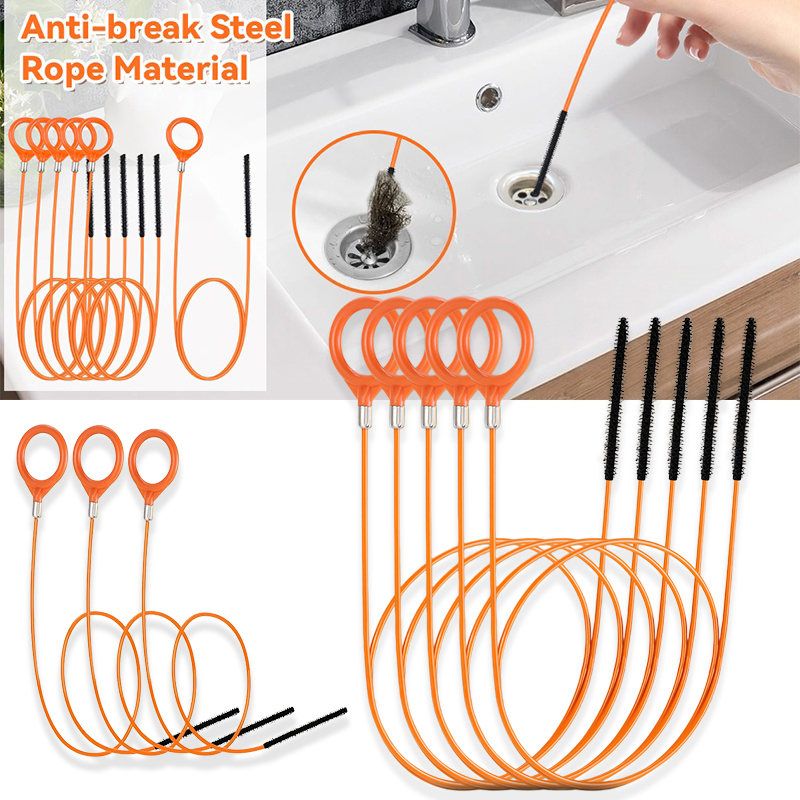 Drain Snake Flexible - Narzędzie do usuwania włosów z odpływu,