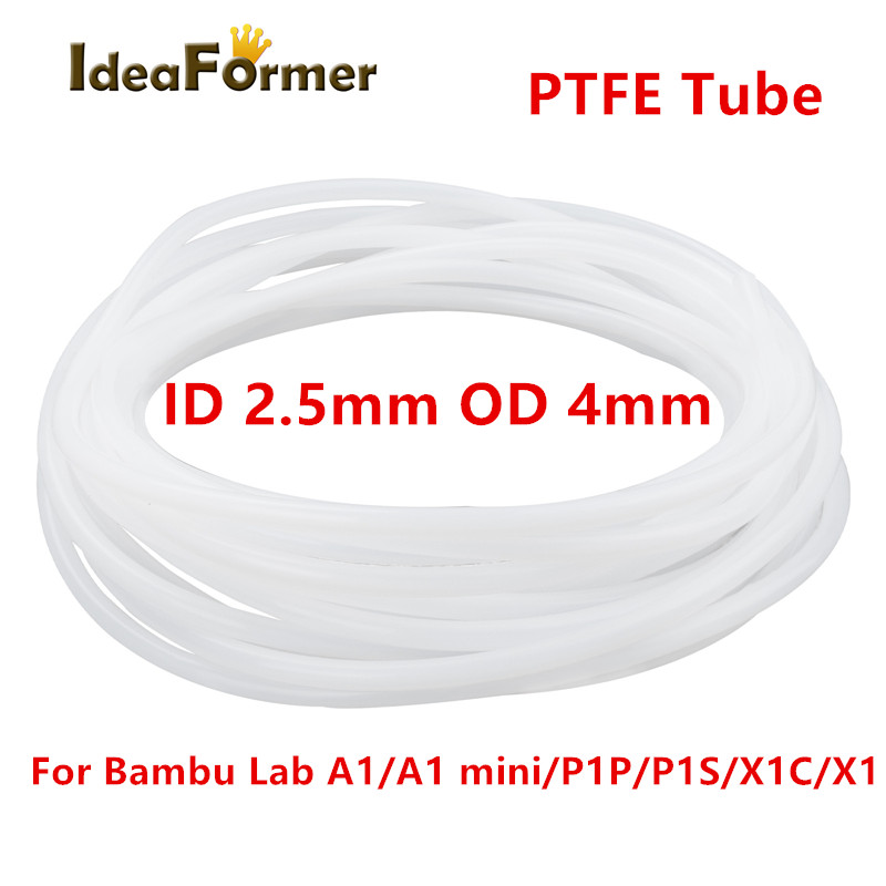 Ptfe Tape Thread - Rurka PTFE Bambu Lab 2.5mm OD