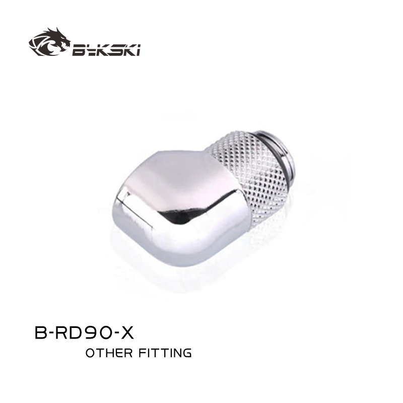 Compression Fitting Brass - Złączka obrotowa kompresyjna BYKSKI G1/4'' 90