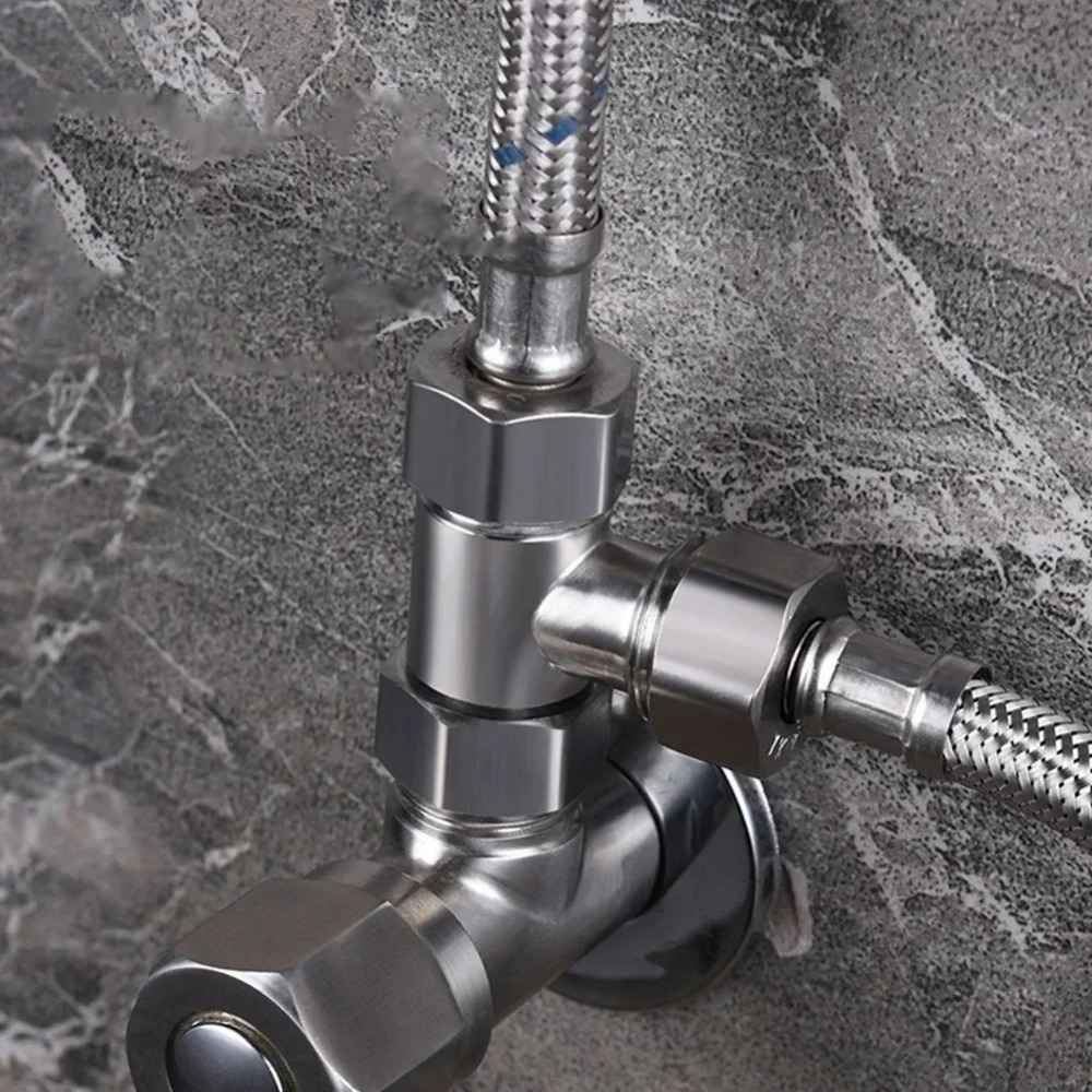 Shower Valve Cartridge - Złączka trójnikowa G1/2 ze stali nierdzewnej,