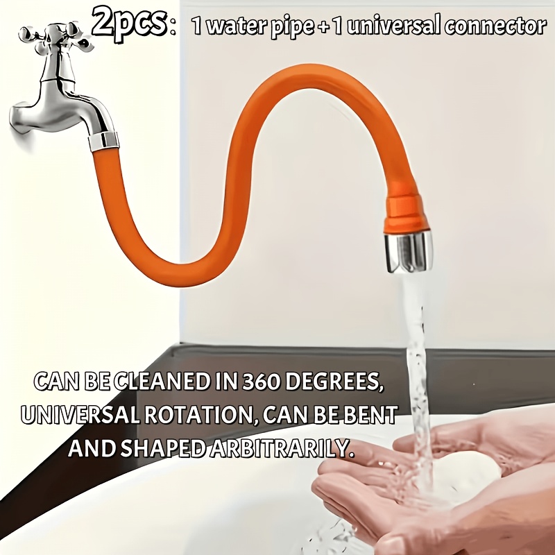 Flexible Hose Braided - Składany przedłużacz do kranu 2 w