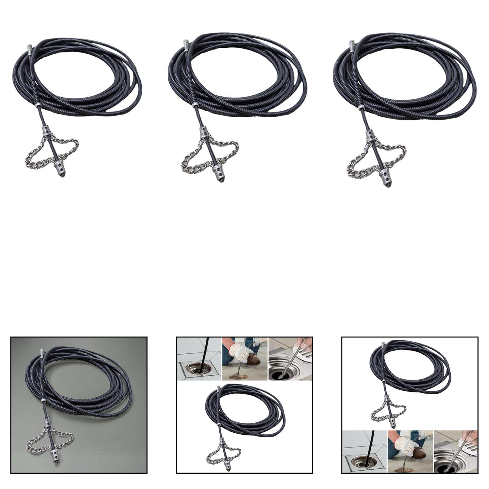Drain Snake Flexible - Metalowy wyciągacz do rur, elastyczny czyścik