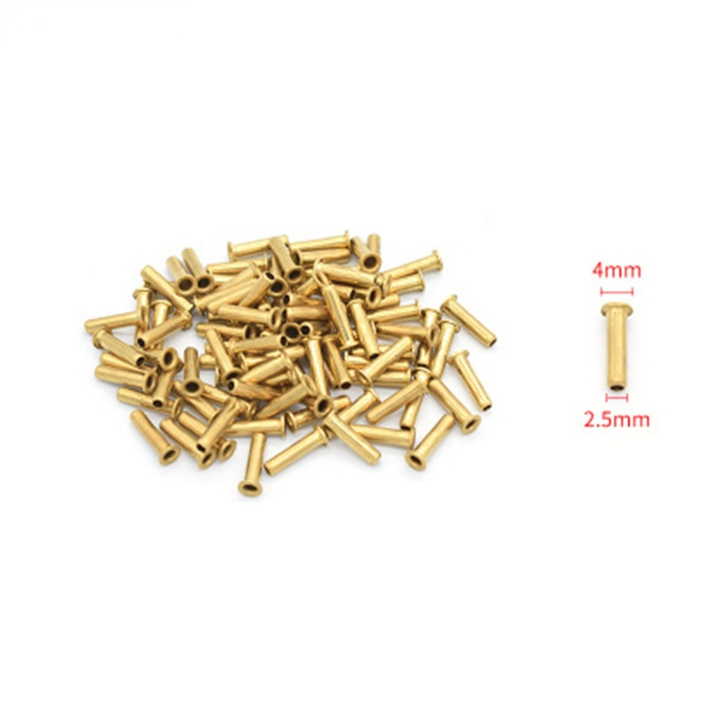 Compression Fitting Brass - 10szt Mosiężna tuleja rurowa 4 6
