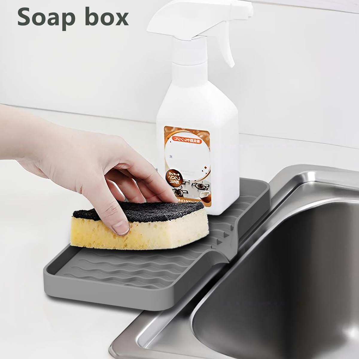 Silicone Tap Washer - Silikonowa Mata Pod Kran Kuchenny Taca