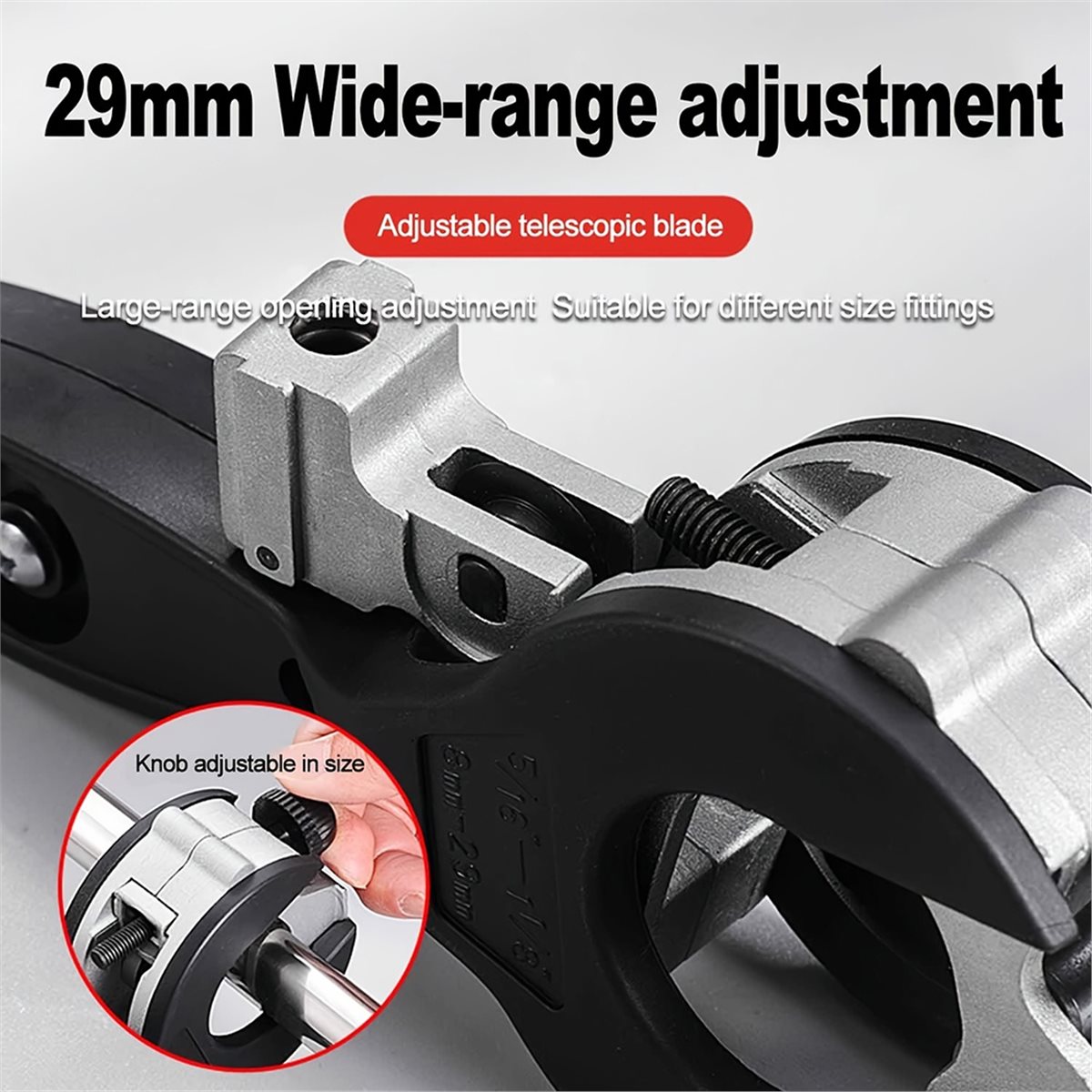 Pipe Cutter Ratchet - Obcinak do rur z grzechotką -