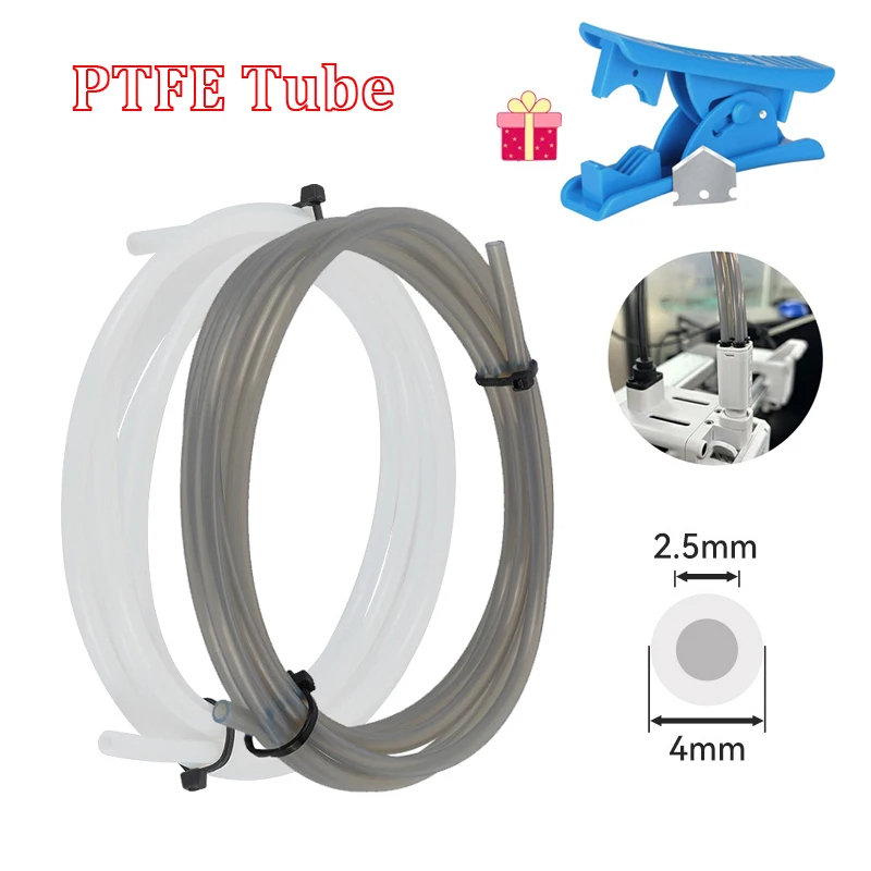 Ptfe Tape Thread - Rurka PTFE Bambu Lab 2,5mm 4mm