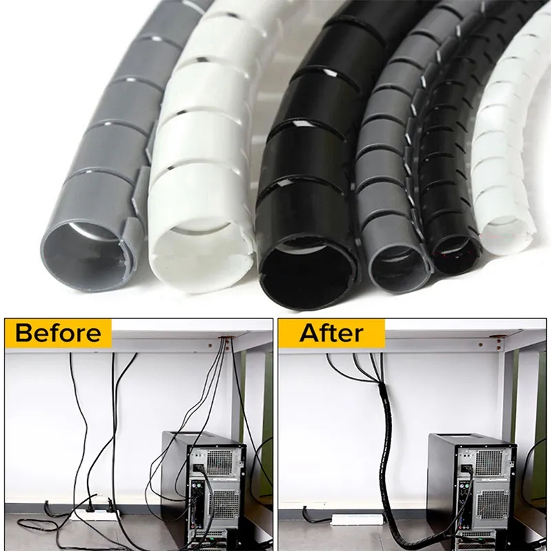 1/2M elastyczny organizer do k – Plastic Pipe Clip recenzja i cena