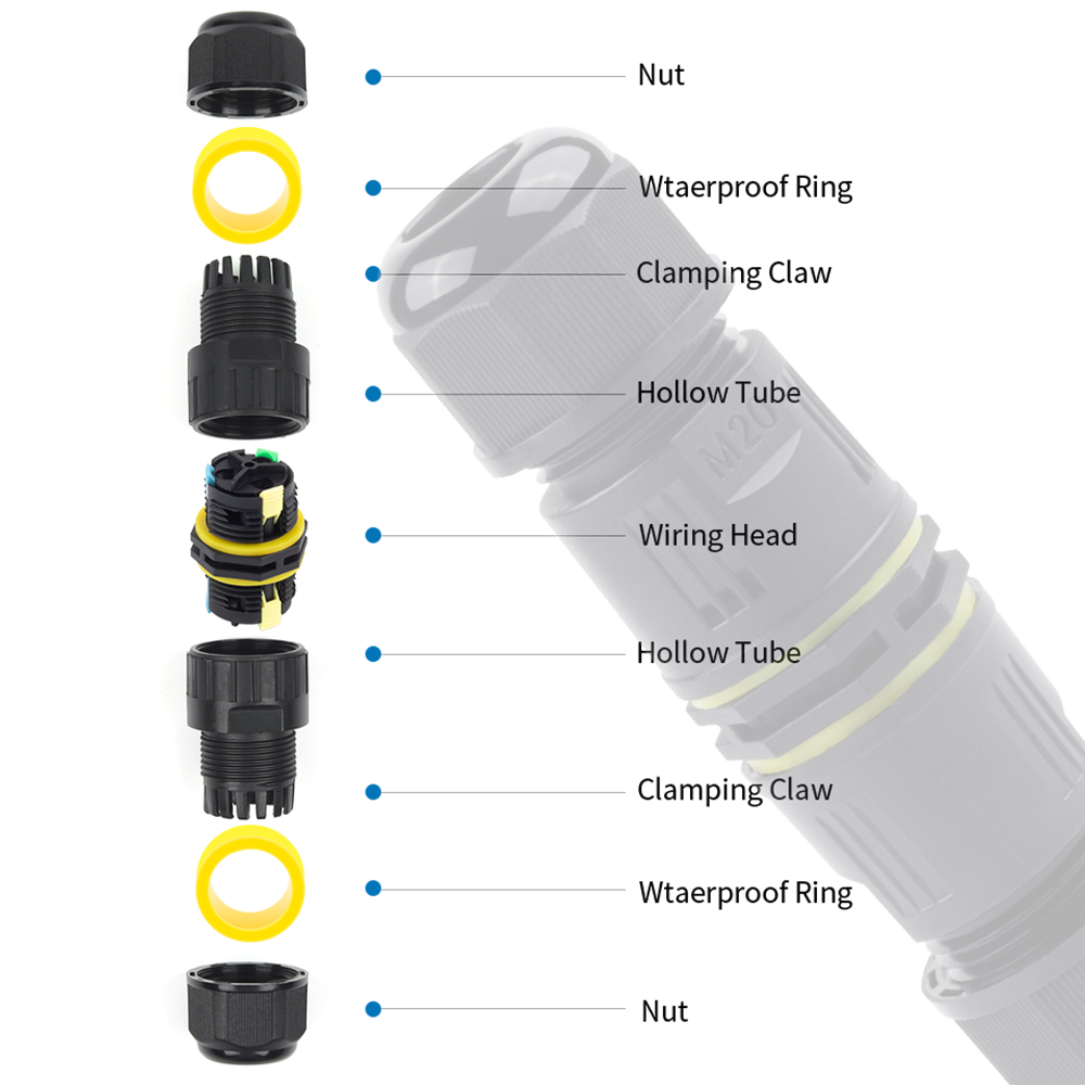1 szt. IP68 M20 adapter złącza – Push Fit Connector recenzja i cena