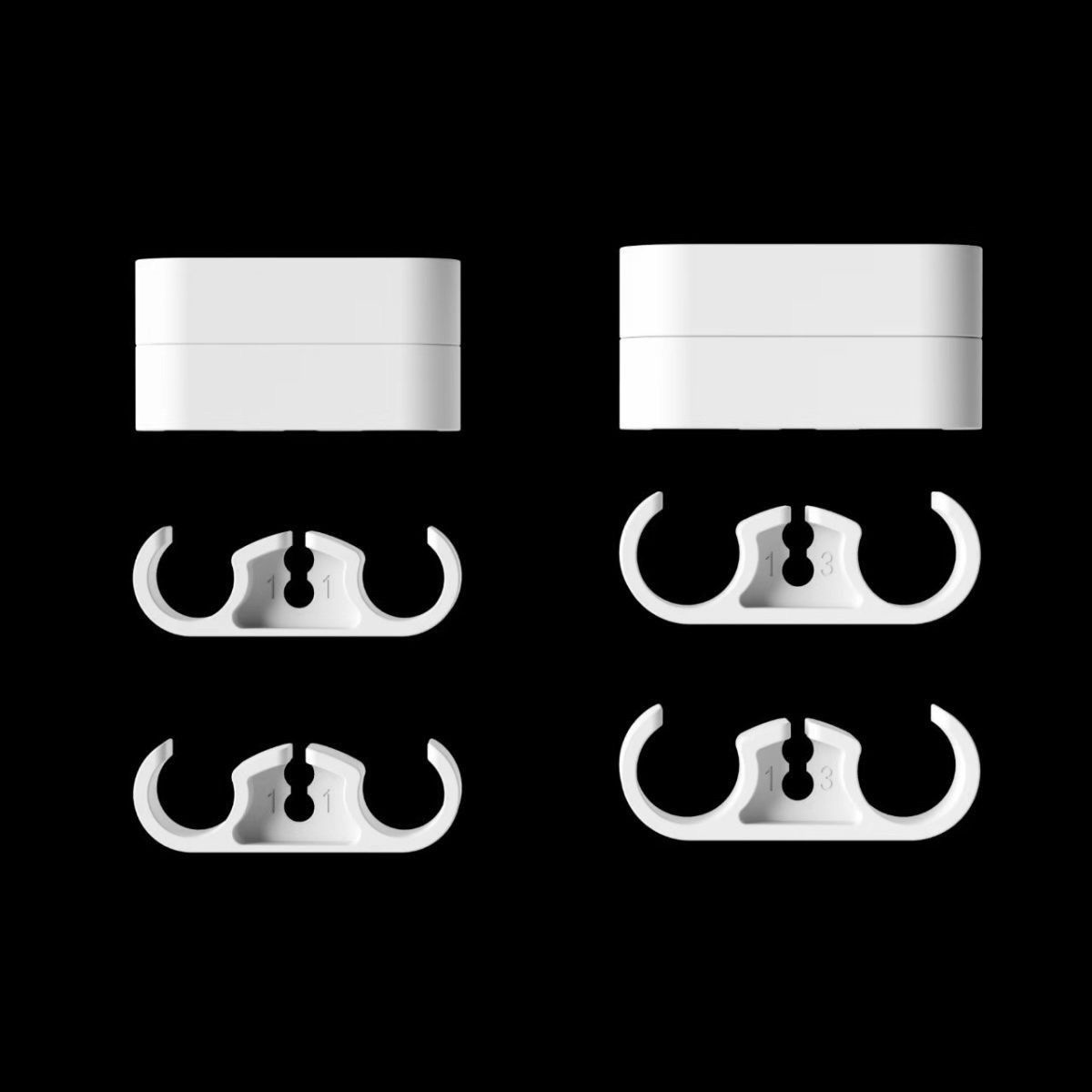 Klips do kabli, organizer kabl – Plastic Pipe Clip recenzja i cena