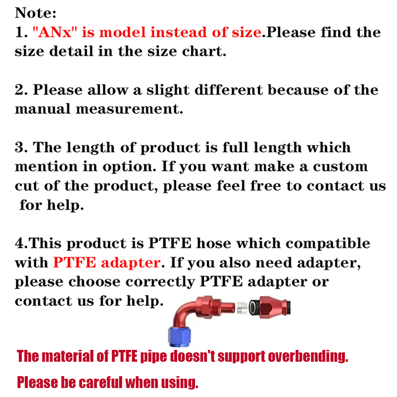 1M/2M/3M/5M AN3 AN4 AN6 AN8 AN – Ptfe Tape Thread recenzja i cena