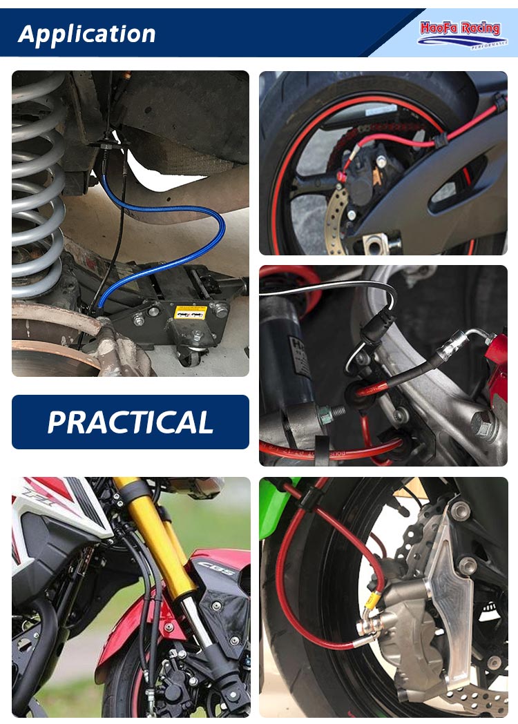 Przewody hamulcowe motocyklowe – Flexible Hose Braided recenzja i cena