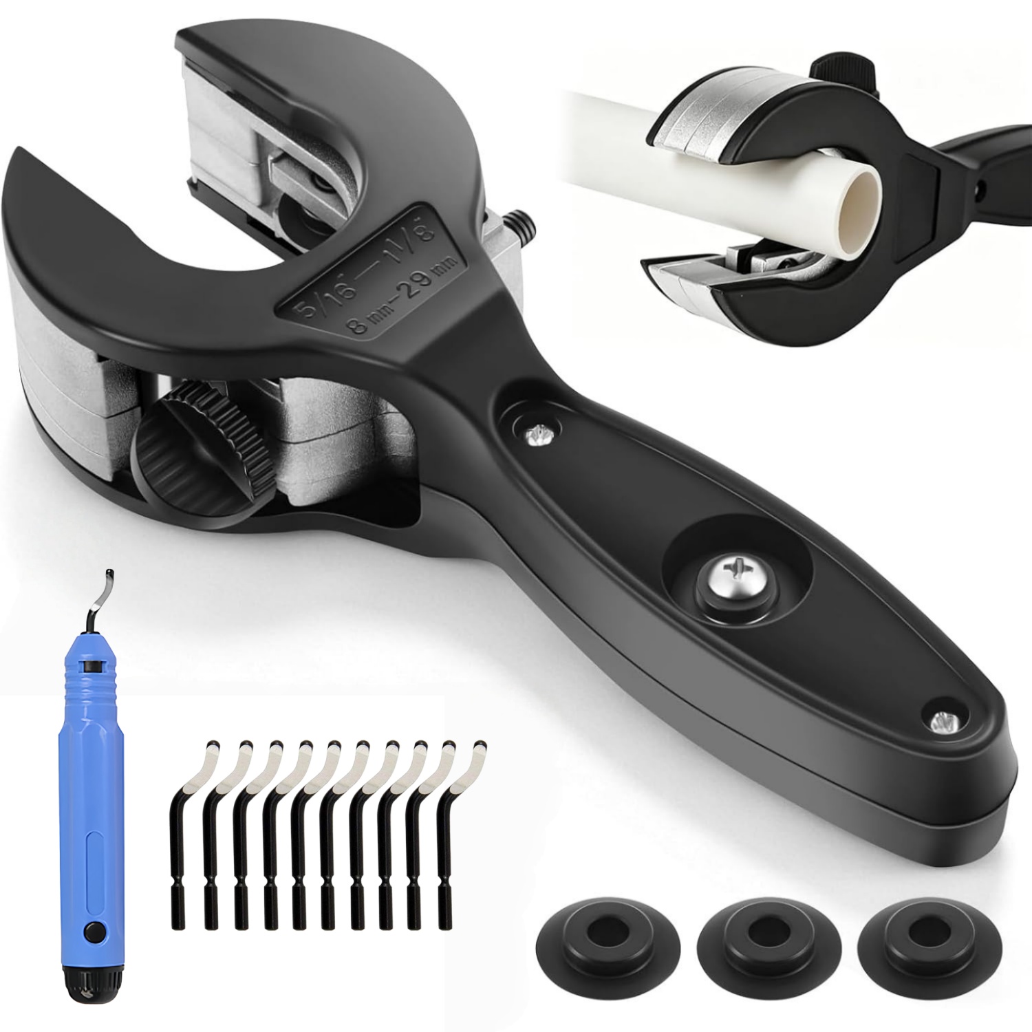 Zestaw noży do cięcia rur z me – Pipe Cutter Ratchet recenzja i cena