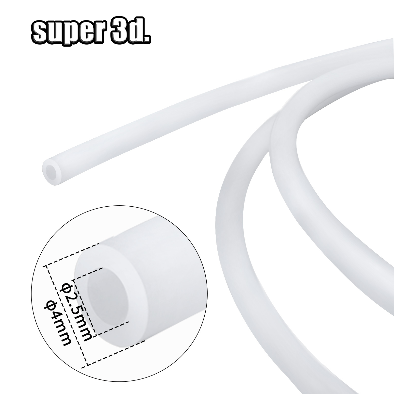 1/2/50M Rurka PTFE Bambu Lab I – Ptfe Tape Thread recenzja i cena