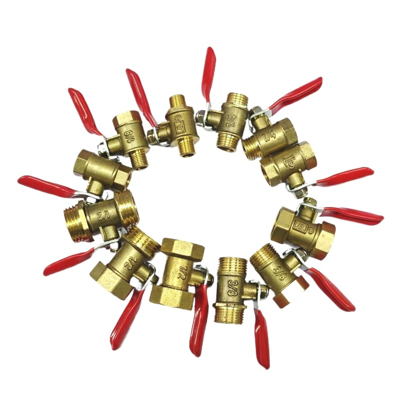 Zawór kulowy mosiężny mały 1/8 – Compression Fitting Brass recenzja i cena