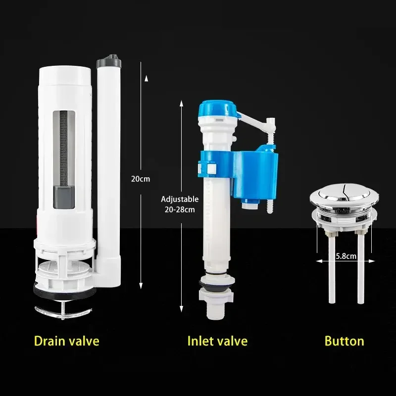 Uniwersalne zawory napełniając – Toilet Fill Valve recenzja i cena