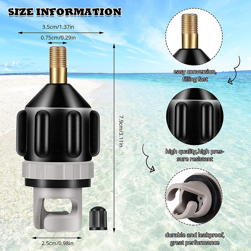 Uniwersalny adapter do pompki  – Float Ball Valve recenzja i cena
